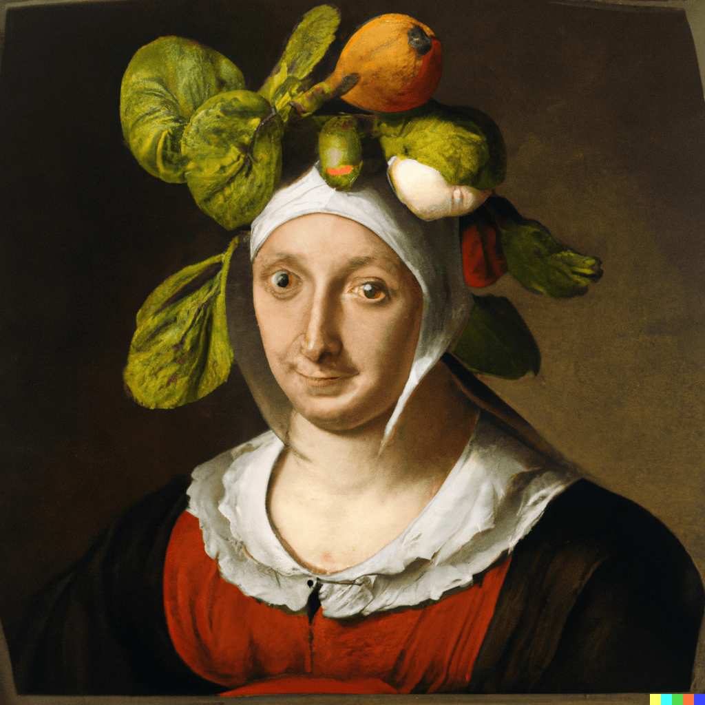 Image of Nic Cage in the style of Vertumnus